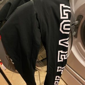 Victiria secret love pink leggings high waist